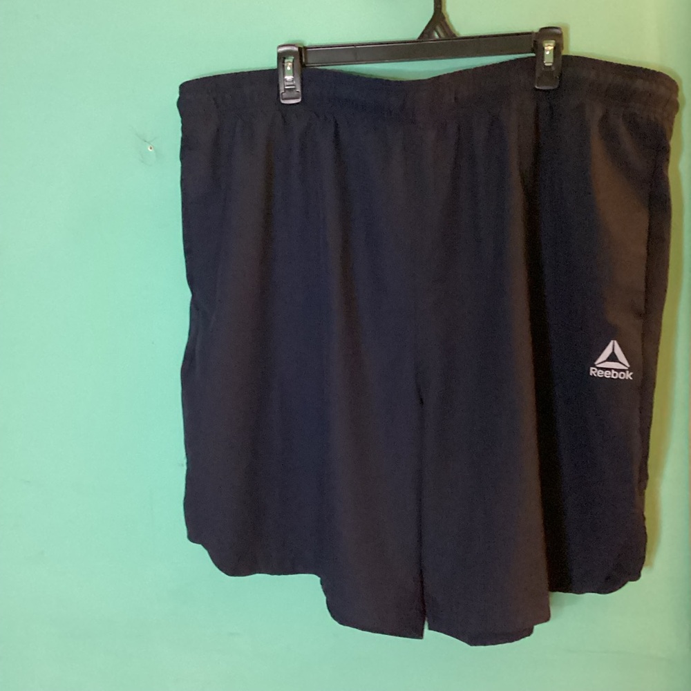 Reebok Mens 3XL Navy Athletic Shorts EUC